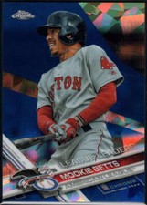 Mookie Betts 2017 Topps Chrome Sapphire Edition #242 /250 Red Sox 