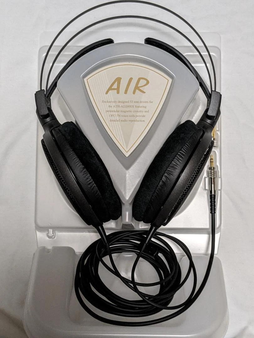 ATH-AD2000X AUDIO-TECHNICA Audiophile Open-air Dynamic Headphones NEW #131