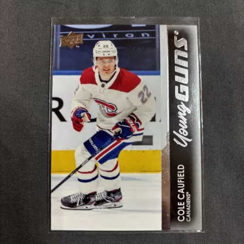 2021-22 Upper Deck Series 1 - Young Guns #201 Cole Caufield (RC)