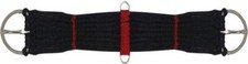 Pony/Mini 9 Strand Western Rope Cinch w/ Center D-Rings