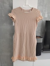 Red Valentino Wet Silk Blend Powder Blouse Top Mini Dress Bodycon Pencil Sz XS