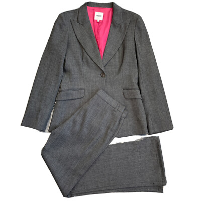 MOSCHINO JEANS COMPLETE WOMEN BLAZER PANTS WOMAN VINTAGE JHA399
