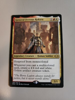 MTG General Ferrous Rokiric Modern Horizons 2 198/303 Regular Rare