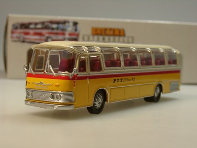 1//87 Brekina Neoplan NS 12 Saurer PTT CH 58230