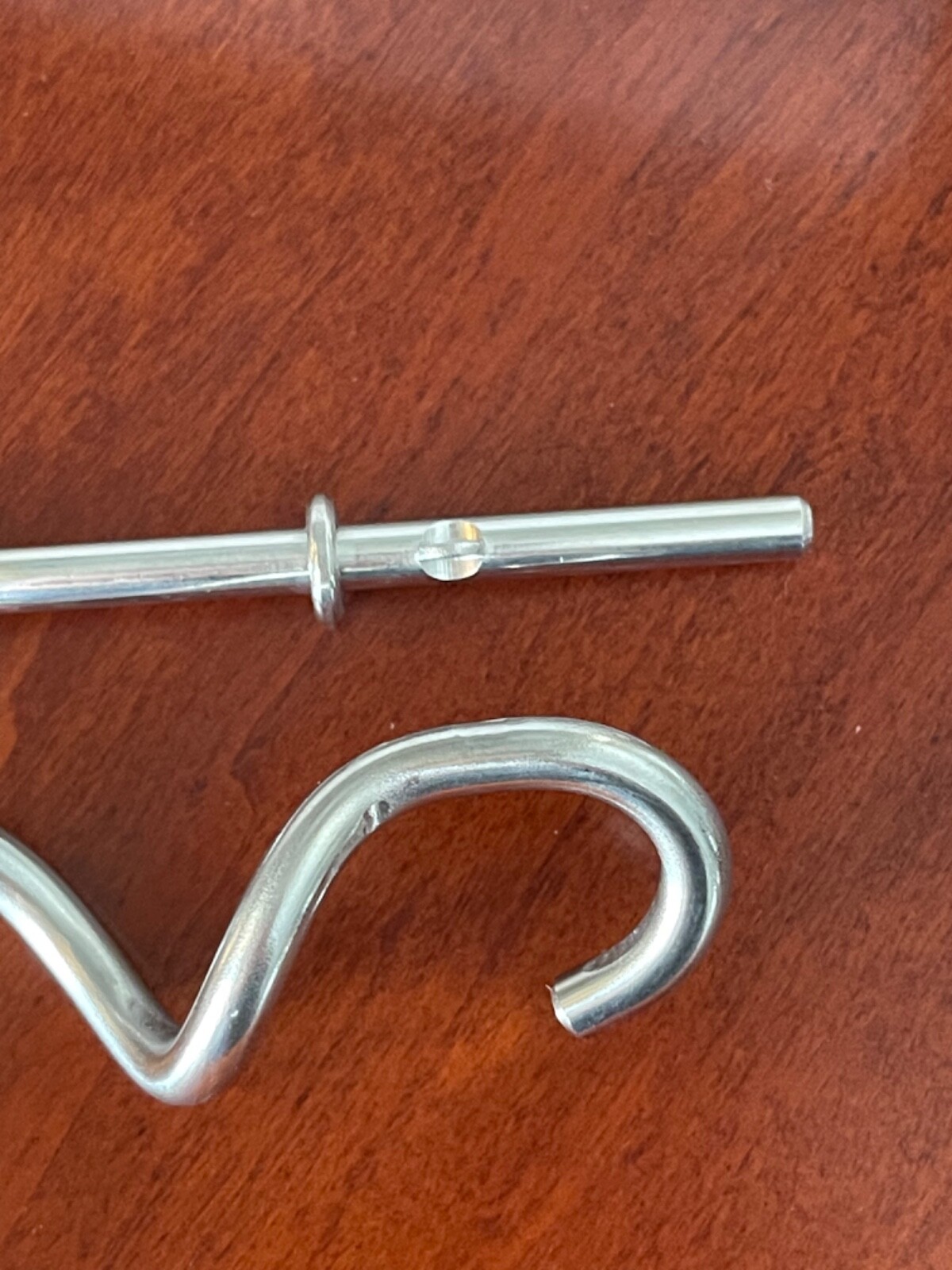 kitchenaid hand mixer stainless steel dough hooks khm2dh