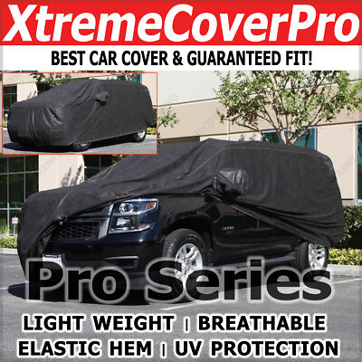 2022 2023 2024 FORD EXPEDITION NON-MAX BREATHABLE CAR COVER W/MIRRORPOCKET-BLACK