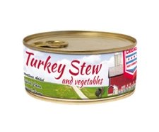 Canned Turkey Stew & Vegetables (10ozx24) Case *FREE SHIP
