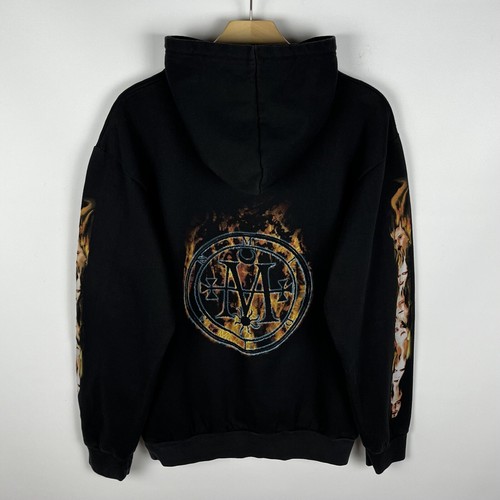 Sudadera con capucha vintage Cradle Of Filth Metal Rock Band para hombre tall... - Imagen 2 de 11