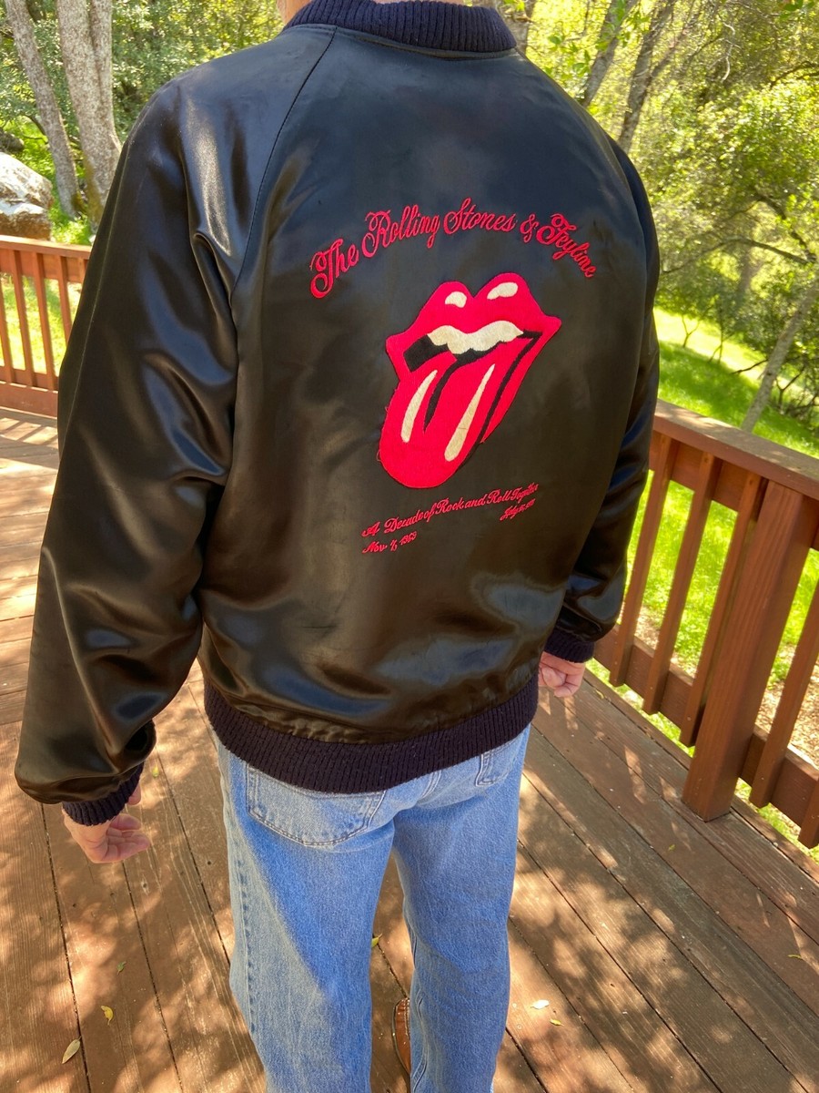 ジャケット・アウター The Rolling Stone vintage ridersjacket Vintage Rolling Stones Jacket | eBay