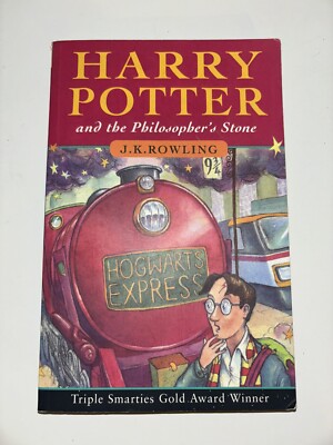 Harry Potter Philosopher's Stone J.K Rowling 1st Edition 63rd Print Paperback