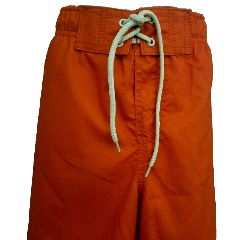 Pantalones cortos de natación J caqui para niños talla S naranja estampado surf talla S Foto 4 de 4