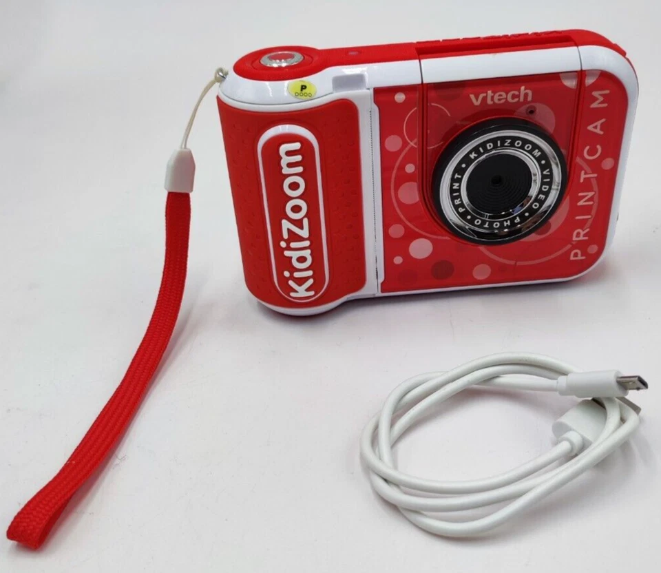 Defekt kein Druck VTech KidiZoom Kinderkamera mit Drucken Kamera Print Cam Rot - Bild 4 von 4