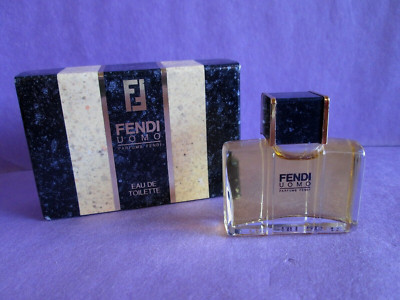 Fendi Uomo for men Vintage Eau de Toilette Miniature 0.17 oz 5ml New in Box Mini