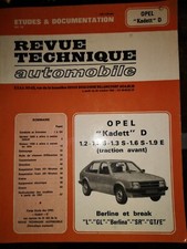 Revue technique Opel KADETT