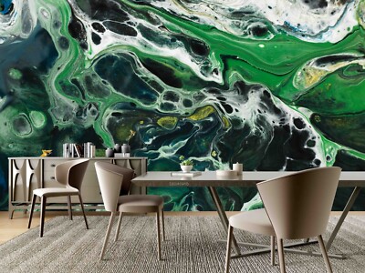 3D Abstract Texture Marble Self-adhesive Removable Wallpaper Murals 7