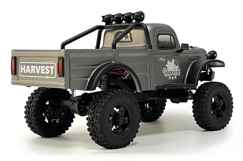 RC Crawler Hobby Plus CR18P EVO Matte Gunmetal Harvest 1/18 Scale 4WD Truck RTR - Picture 3 of 7