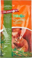 Image of Mr Johnsons Squirrel Food Wildlife Wild Outdoor Small Animal Mixed 900g Bag