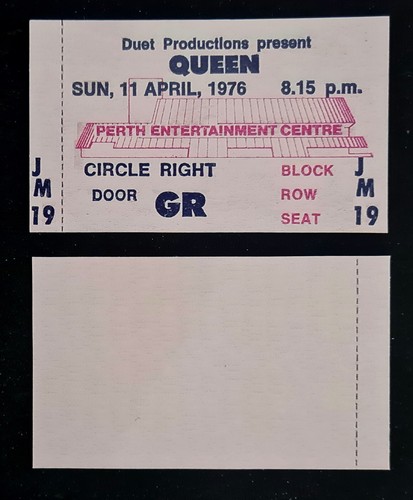 QUEEN 👑 MUSIC GROUP ARTIST 🎸 Reproduction CONCERT TICKETS 🎟️ Individual Sale - 第 11/102 張圖片