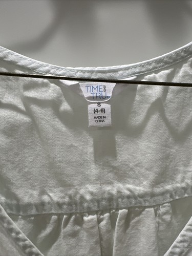 Time And Tru Light Denim Tank Small V Neck - Picture 2 of 4