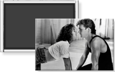 Dirty Dancing 1987 Film Johnny Baby B & W Image Fridge Refrigerator Magnet 2 x 3