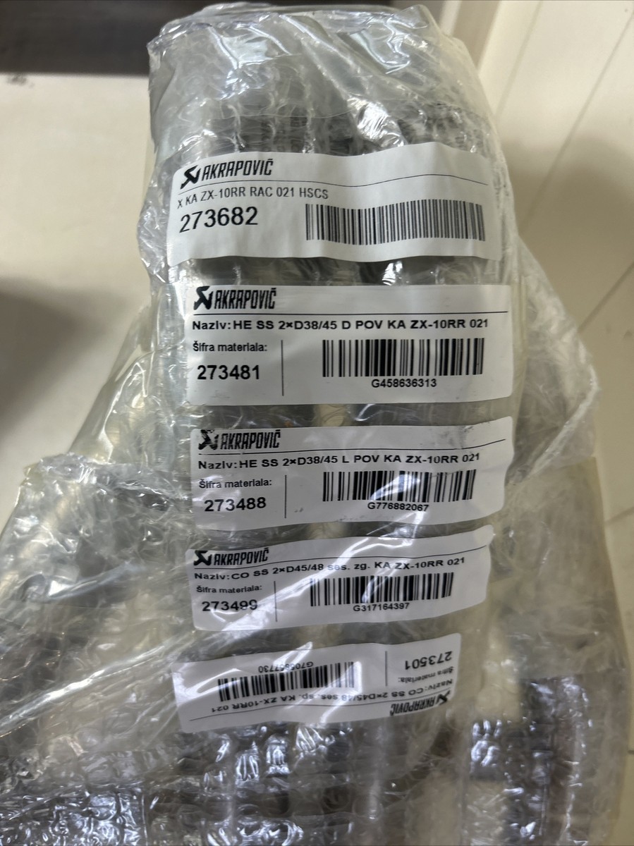 Akrapovic Elbow Optional Header SS Kawasaki Ninja ZX-10R/ZX