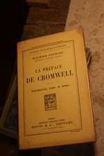 Broché Maurice Souriau La préface de cromwell