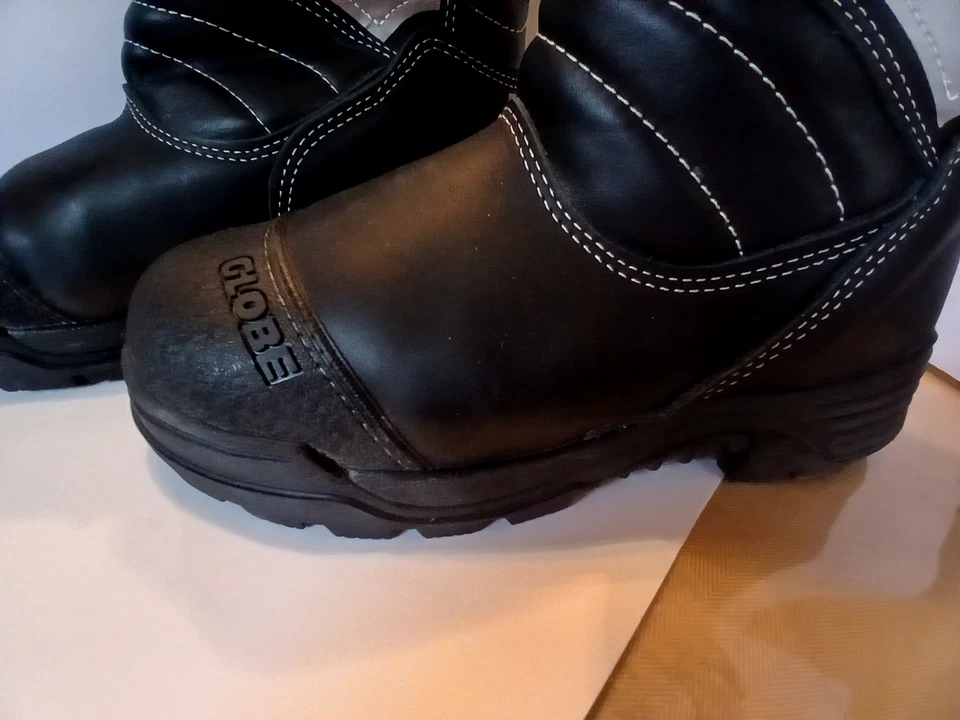 Botas de fuego GLOBE de cuero 14" proximidad talla 8 para hombre Foto 3 de 4