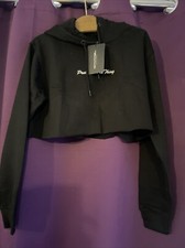 Pretty little thing cropped hoodie size M