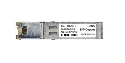 Fortinet FN-TRAN-GC compatible 1000BASE-T 1.25Gbps SFP-TX 100m over RJ45 cables