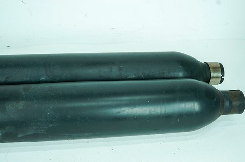 12 Harley Road Glide Touring Exhaust Muffler Silencer Cobra Rusty SCRATCH 1325 - Bild 13 von 22