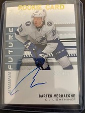 2019-20 SP Authentic Future Watch Auto Carter Verhaeghe /999