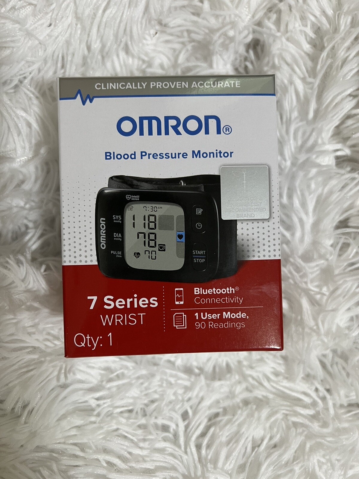 OMRON 7 SERIES WIRELESS WRIST BLOOD PRESSURE MONITOR BP6350 GoWork