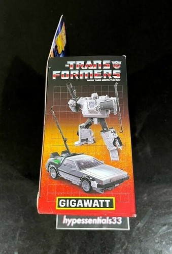 Transformers Back to the Future Delorean Gigawatt LE1985 NEW. IN HAND - Picture 5 of 11