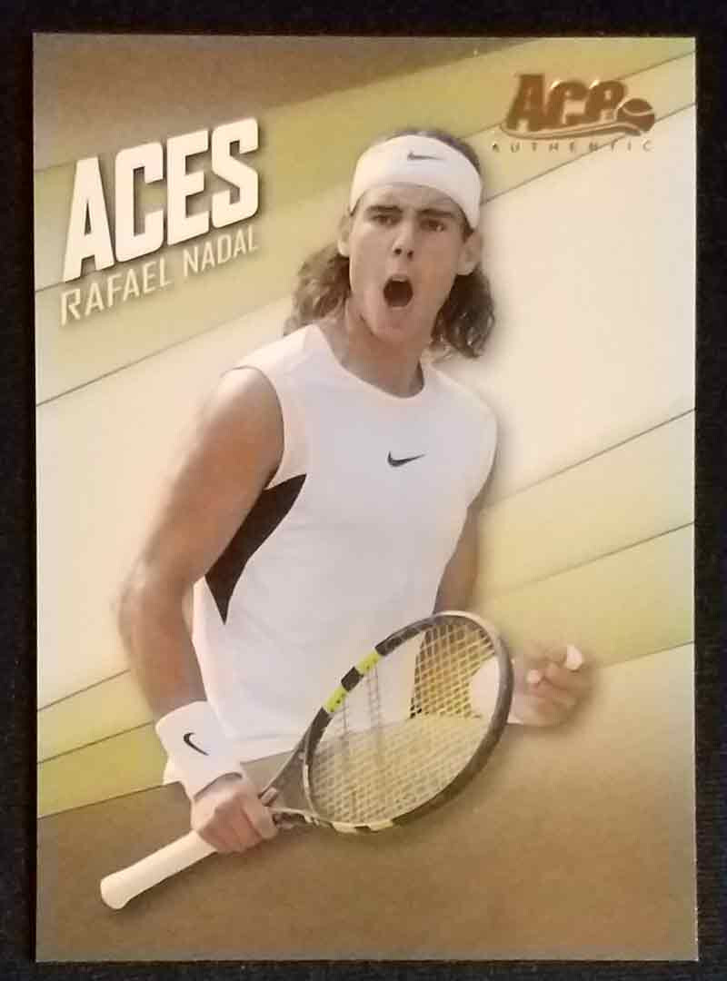 2007 Ace Authentic Straight Sets #AC-5 Rafael Nadal Aces Insert