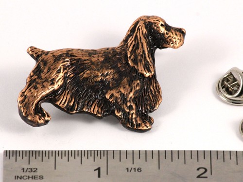 Pin o imán de solapa para perro Creative Pewter Designs Cocker Spaniel inglés, D374F - Imagen 8 de 20