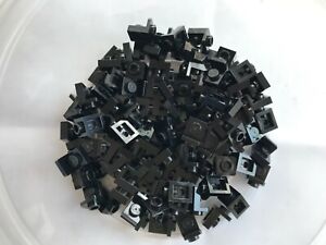 inverted ** 25 CT LOT ** Lego NEW black 1 x 1 bracket pieces