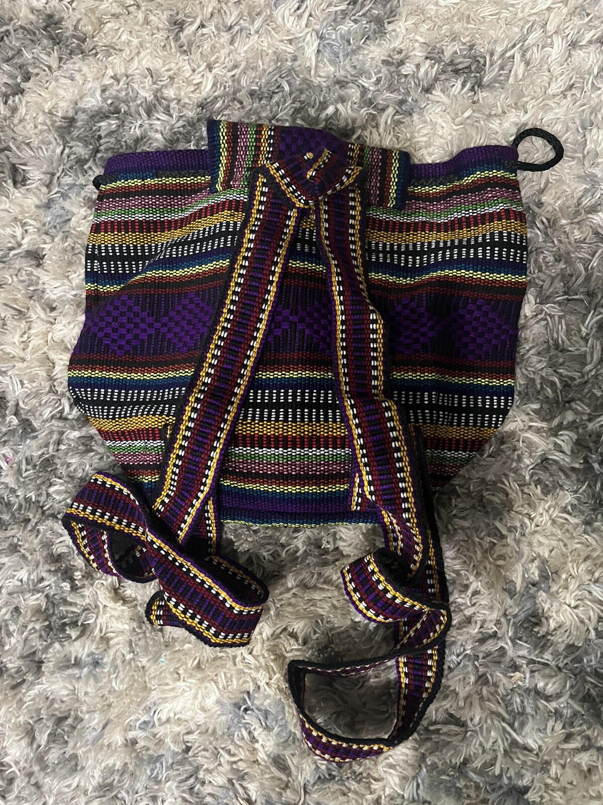 Pinzon Multicolor Rainbow Mini Backpack - image 2