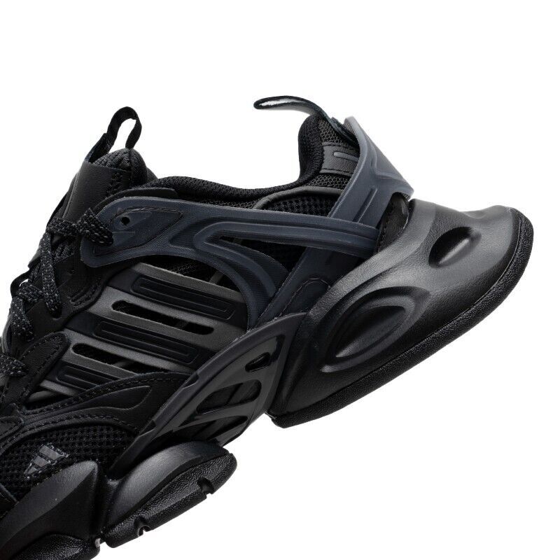Adidas XLG RUNNER DELUX Running Shoes JR3086 Unisex Black New Size