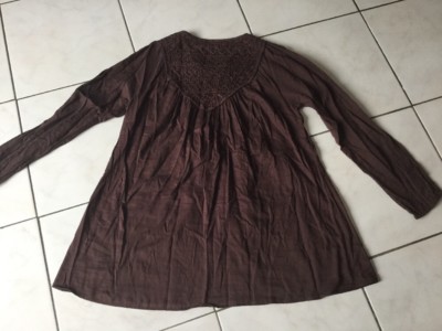 Blouse/Chemise Femme Stella Forest Taille 38 - Couleur Marron - Occasion Très Bon État