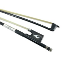 New Violin Bow Carbon Fiber 4/4 Ebony Frog Natural Bow Hair Well Balance