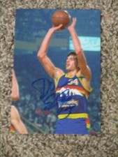 Denver Nuggets DANNY SCHAYES Signed 4x6 Photo BASKETBALL NBA AUTOGRAPH