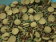 SUPER PLECO VEGGIE MIX #4,Krill,Spirulina Wafer,Veggie,Pleco's,HEAT SEALED,ABF16
