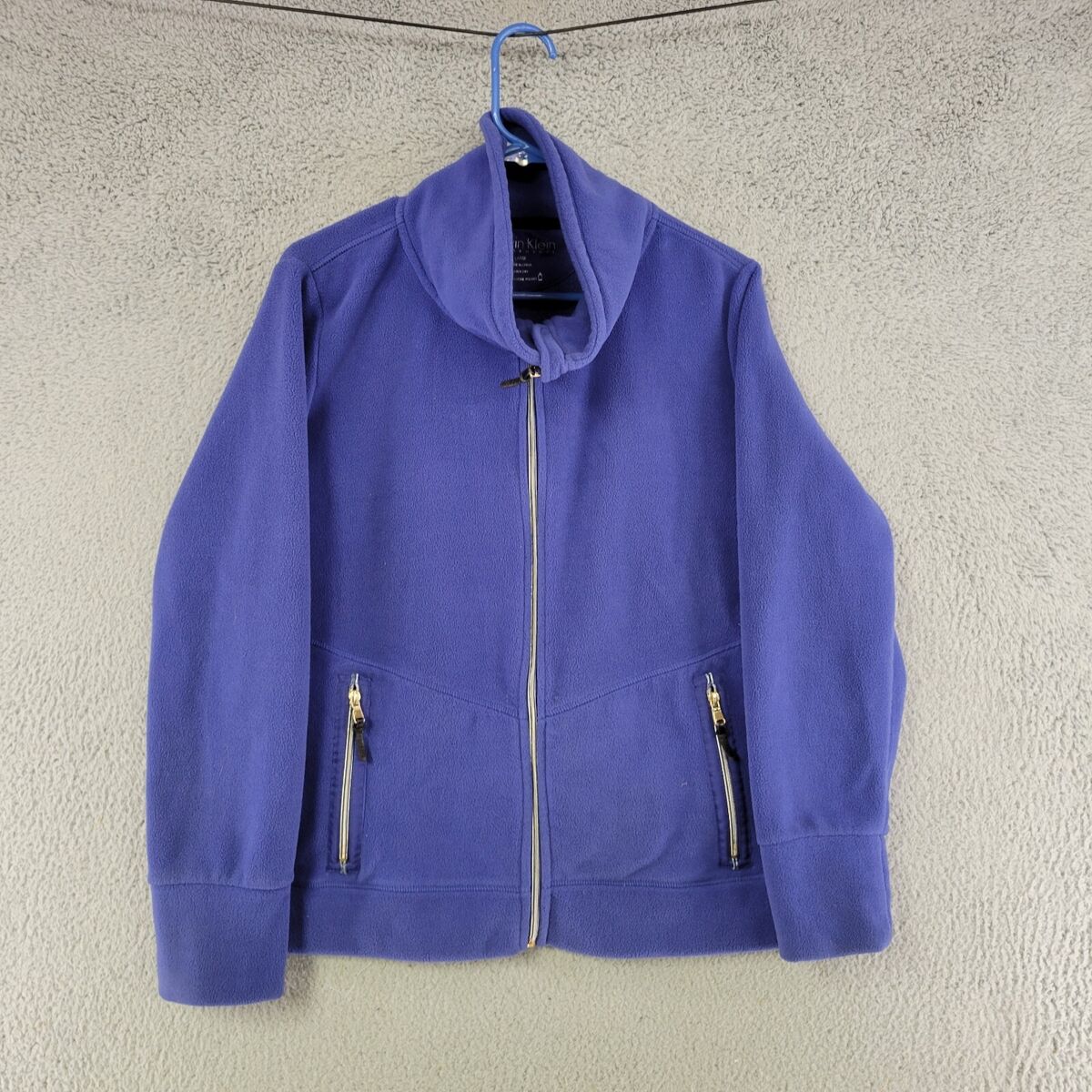 Calvin klein fleece jacket womens hotsell