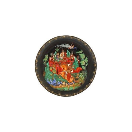 Tianex Russian Legends 1988 Artists Collectors Plate Vintage 8 Inch Diameter