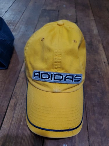 RARE Vintage Adidas Yellow Hat Spell 