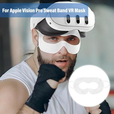 Disposable Sweat Guard Sweat Mask Breathable Sweat Band VR Mask for Workout W8J6