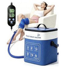 Cold Therapy Machine for Knee after Surgery w/ Pressure Regulator Temp Display