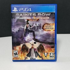 Saints Row IV: Re-Elected & Gat Out of Hell PS4 No Manual (Tested & Working)