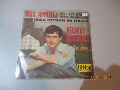 (60) Helmut Schmidt - Mrs. Applebee Dear Mrs. App - 7'' Single Vinyl