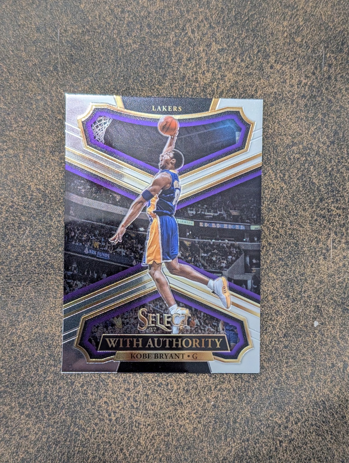 2017-18 Panini Select Kobe Bryant With Authority WA-3